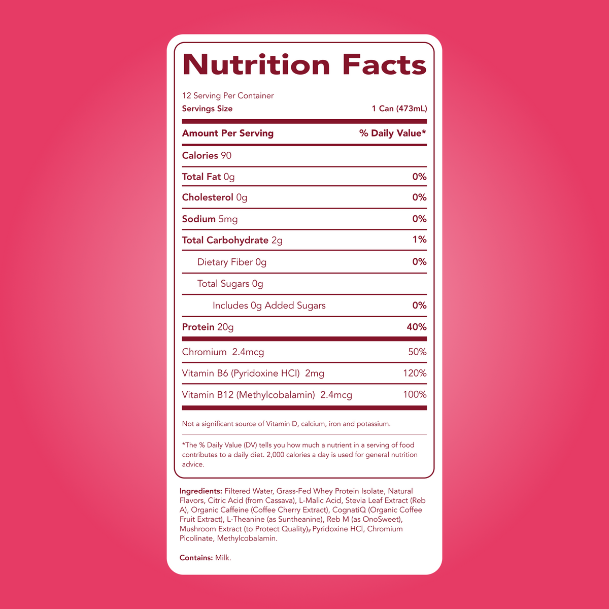 Clear Protein + Energy: Blizzard Berry (12 Pack)